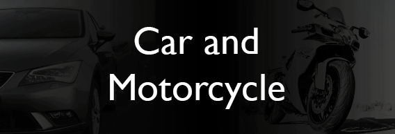 Car and Motorcycle